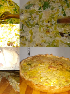Una foto de Tarta de brócoli y coliflor fácil y deliciosa