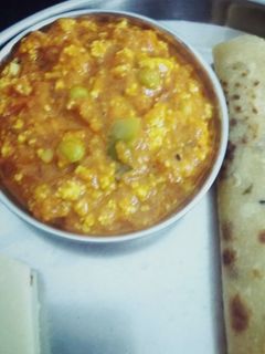 पनीर मटर भुर्जी सब्जी(paneer mutter bhurji recipe in hindi) रेसिपी मुख्य फोटो