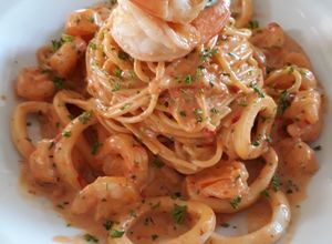 Una foto de Linguine di mare
