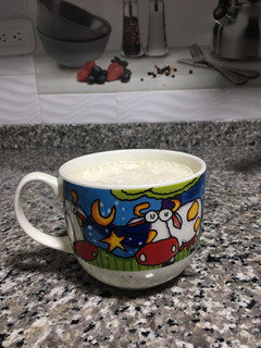 Una foto de Batido de banano con avena 🥛