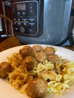 A picture of Crock pot Swedish Meatballs Recipe.