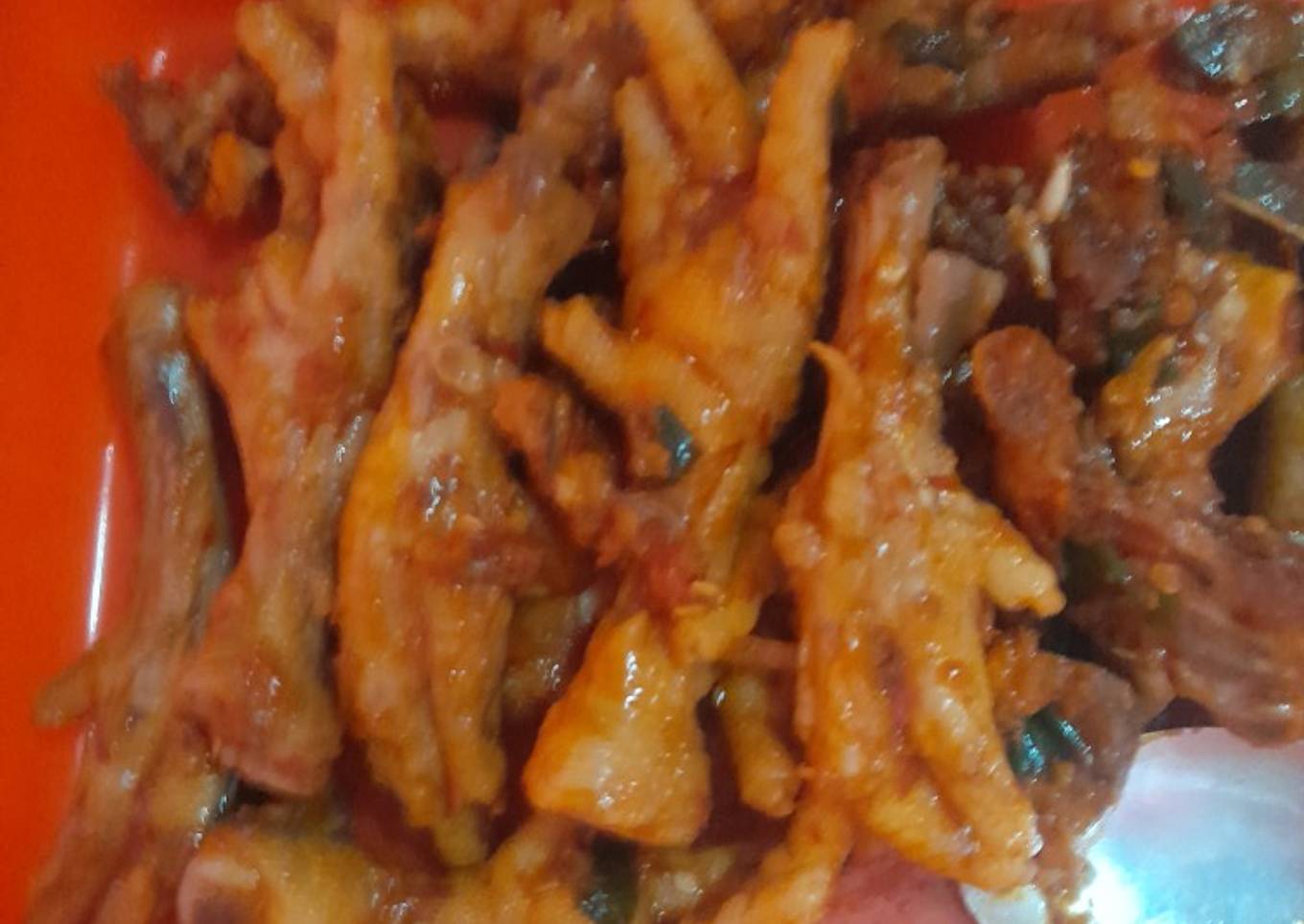 Ceker ayam simple