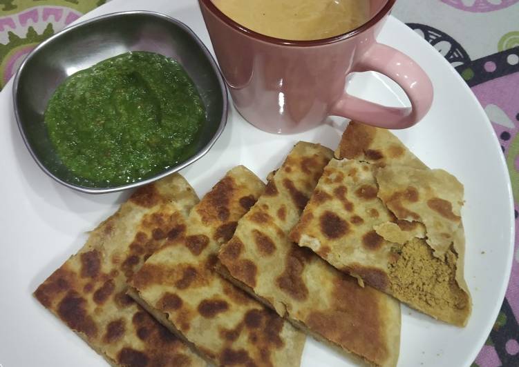 Steps to Make Any-night-of-the-week Sattu paratha