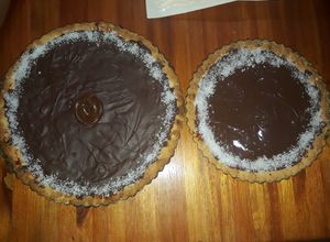 Una foto de Torta toffi