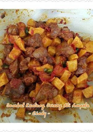 Foto resep Sambal Kentang Goreng Ati Ampela