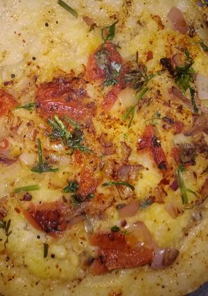 A picture of Instant rawa uttapam.