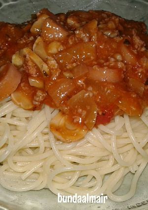 Foto resep Spaghetti Bolognese mudah & lezat 🍝