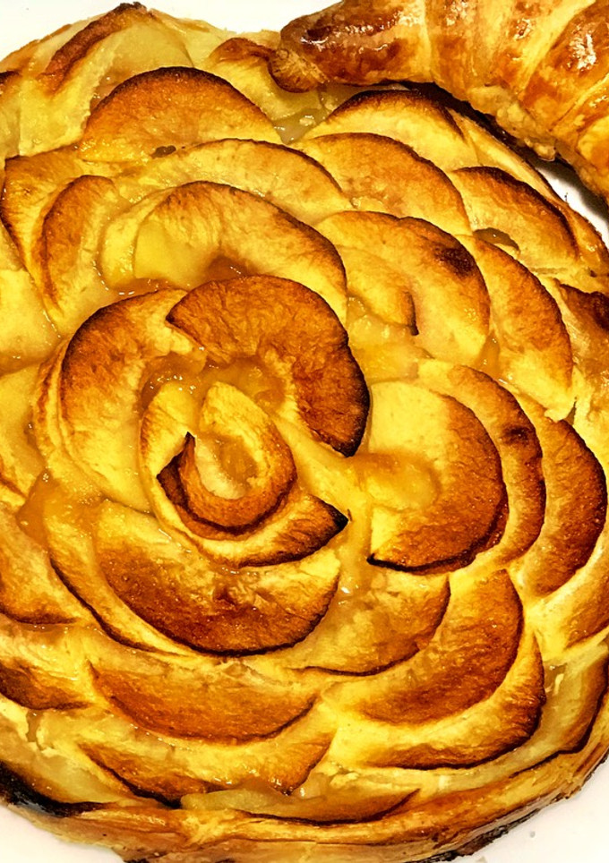 Una foto de Tarta de Manzana sin azúcar