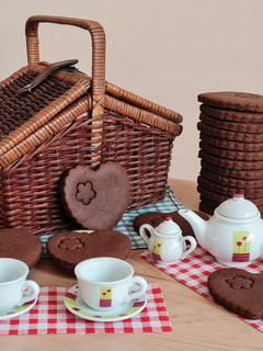Una foto de Galletitas de chocolate 💘especial San Valentín 💝