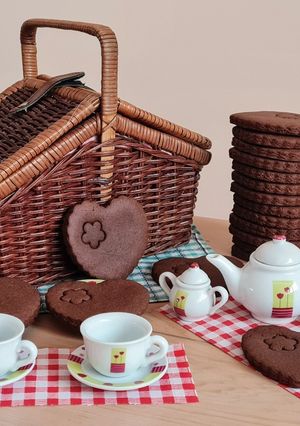Una foto de Galletitas de chocolate 💘especial San Valentín 💝
