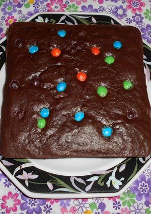 Una foto de Brownies de chocolate sin gluten