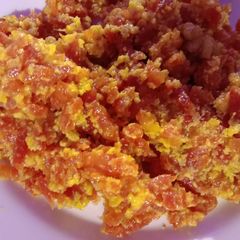 A picture of Gajar ka halwa.