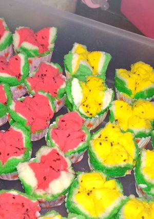 Foto resep Bolu Kukus Semangka 1 telur