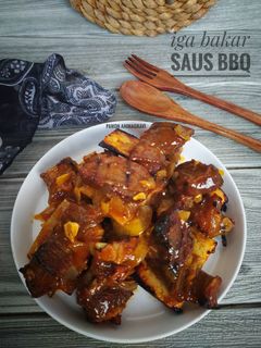 Foto resep 294# Iga bakar saus barbeque