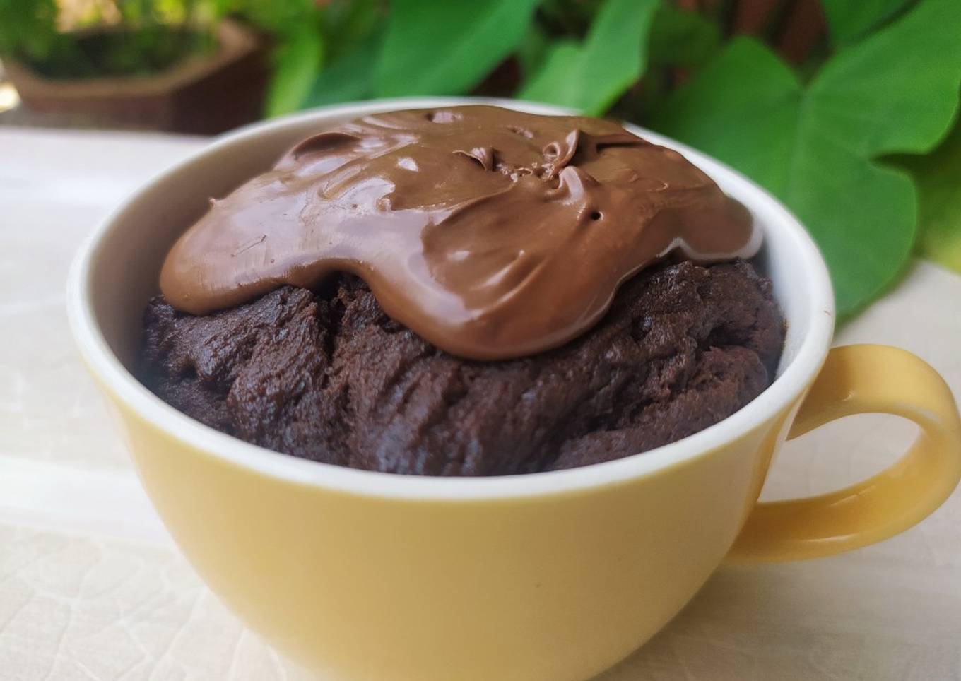 Steps to Prepare Super Quick Homemade Nutella Mug Cake Recipe | No Egg | Cake In A Cup