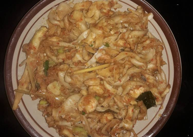 Bahan Tumis jamur tiram pedas | Langkah Membuat Tumis jamur tiram pedas Yang Anti Gagal