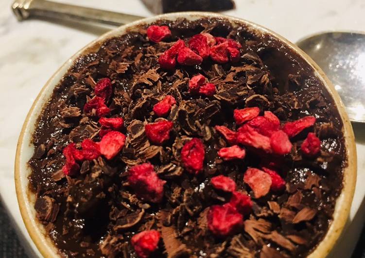 Chocolate and avocado π₯ mousse