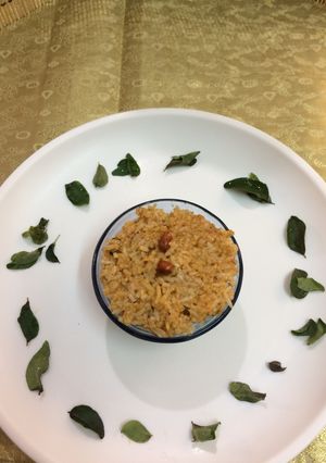 A picture of Tamarind rice.