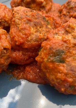 Una foto de Albóndigas Tomateras