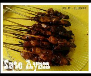 Resep mudah Sate Ayam Madura (resep peninggalan ibu) Paling Enak