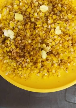 A picture of Sweet corn chaat.