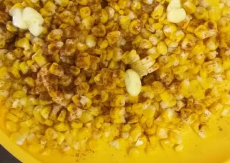Steps to Prepare Ultimate Sweet corn chaat