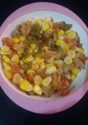 A picture of Tadka sweet Corn.