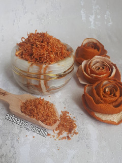 عکسی از دستور پودر پوست پرتقال 🌸