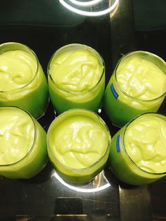 Hình của món Sinh tố bơ.