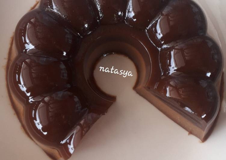 Puding gula merah
