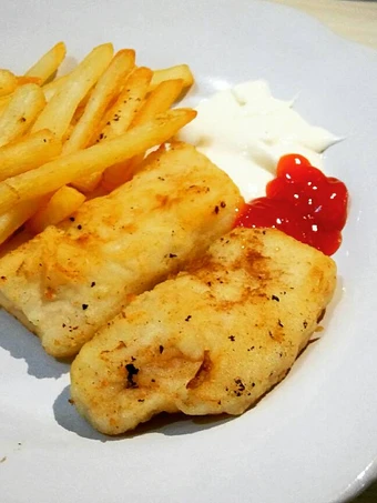 Langkah Gampang Menyiapkan Resep  Ikan dori goreng tepung (fish and chips) yang Enak Banget, Bikin Ketagihan