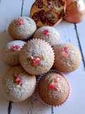 Muffin con succo alla melagrana