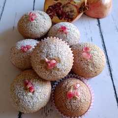 Foto di Muffin con succo alla melagrana