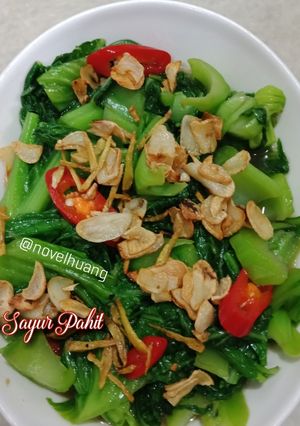Foto resep Tumis sayur pahit