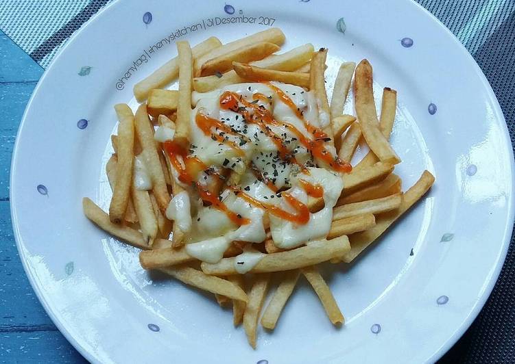 Resep French Fries Mozarella, Lezat Sekali