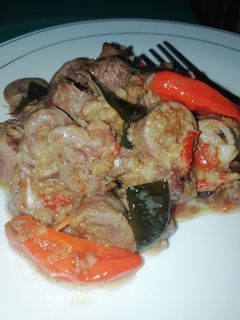 Foto resep 33. Jantung ayam bumbu kemiri