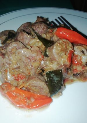 Foto resep 33. Jantung ayam bumbu kemiri