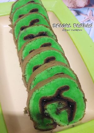 Foto resep Bolu gulung pandan