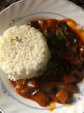 Berenjenas con gochujang