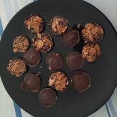 Une photo de Chocolat au caramel