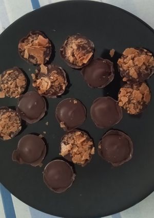 Une photo de Chocolat au caramel