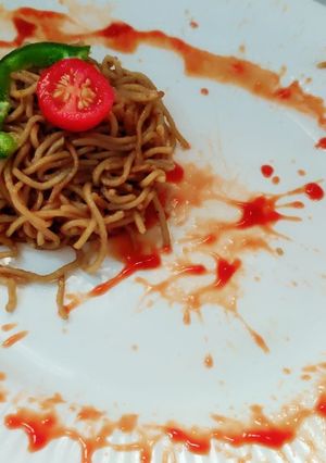 A picture of Veg noodles.
