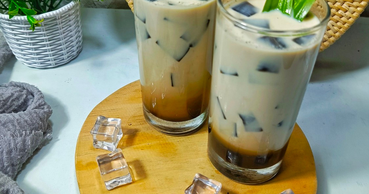 Resep Roasted Cincau Milk Tea oleh Dwi Oti Eliyani - Cookpad