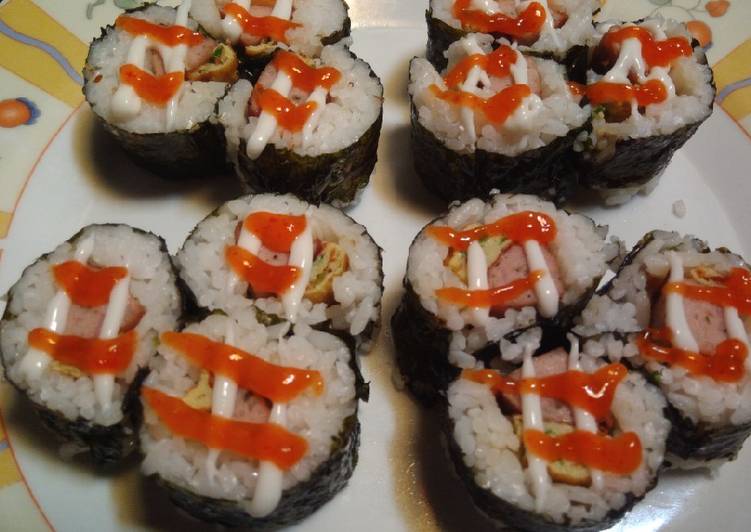 Cara Membuat Sushi Roll Ekonomis Yang Enak