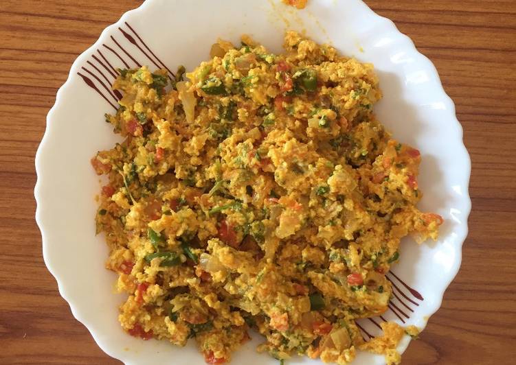 Egg Bhurjee Recipe by sarala shetty - Cookpad