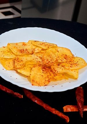 A picture of Potato Pepper Fry.