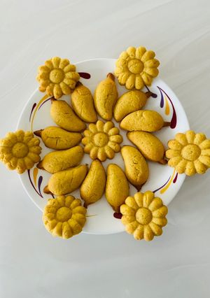 A picture of Mango biscuits (vegan).