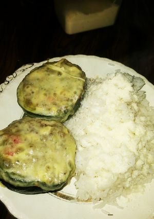 Una foto de Zapallitos rellenos con arroz 🇺🇾