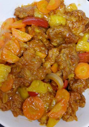 Foto resep Ayam kuluyuk / asam manis