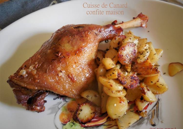 Comment Servir Cuisses de canard confites maison